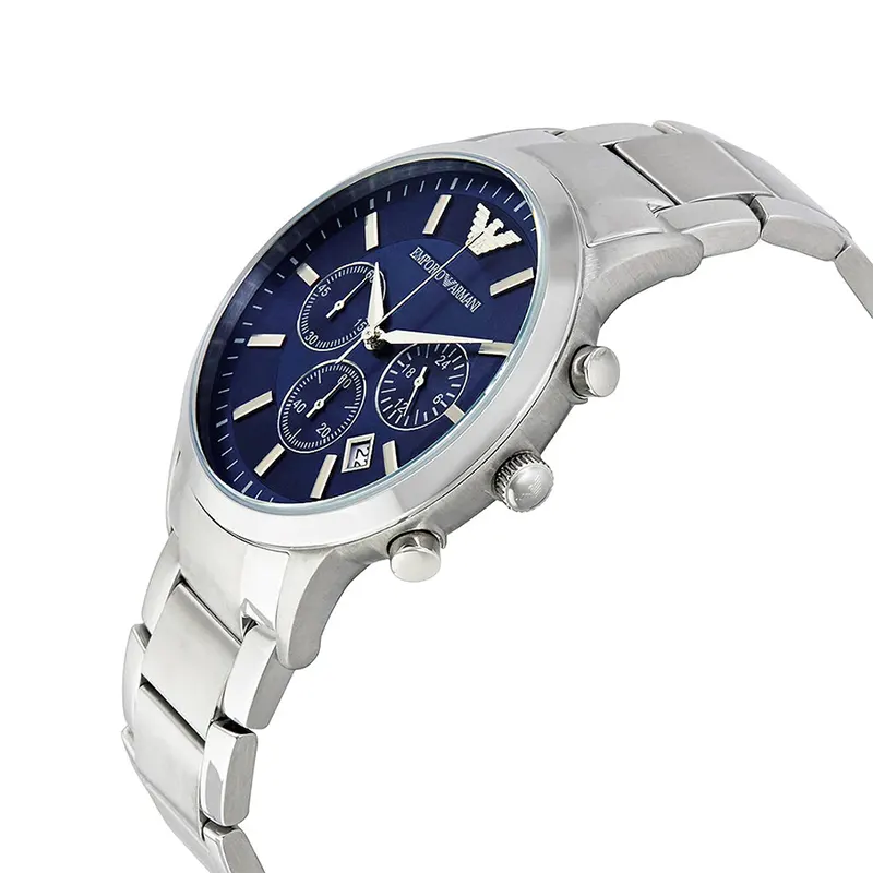 Emporio Armani Renato Chronograph Blue Dial Men's Watch | AR2448